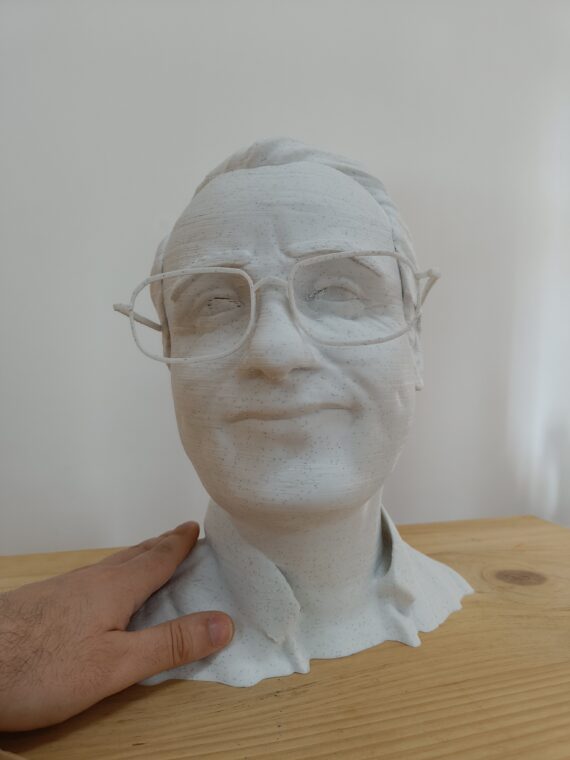 Custom Bust with glasses