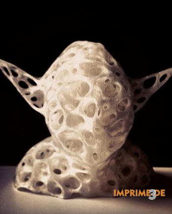 Portalápices Yoda Voronoi