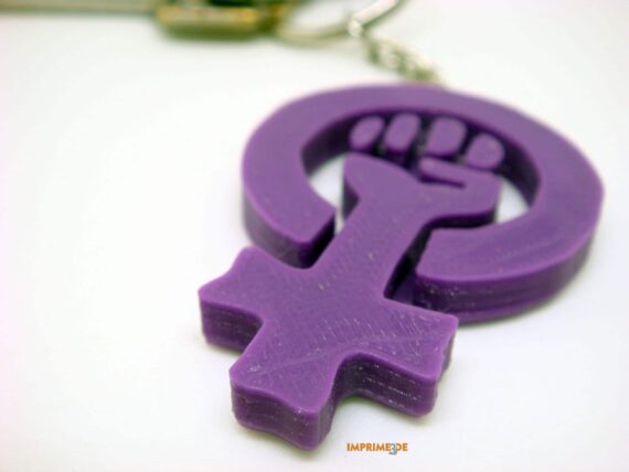 Llavero Woman Power I3D