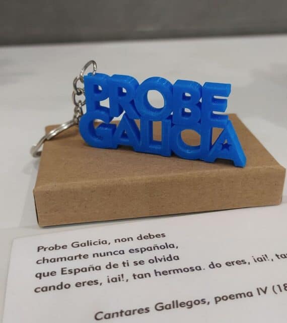 Llavero Probe Galicia I3D