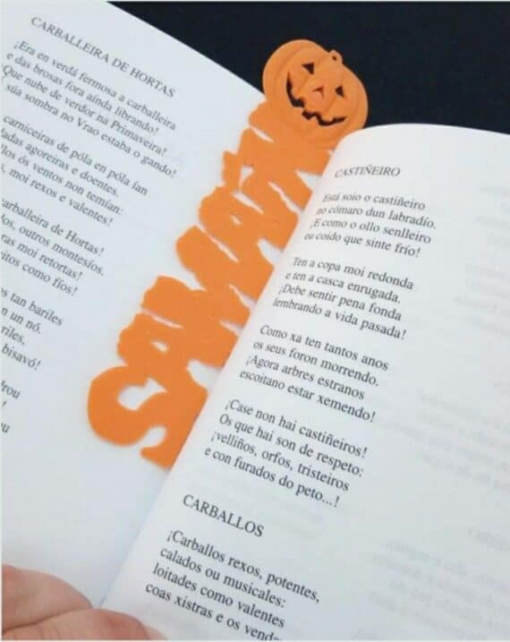 Marcapáginas Samaín I3D