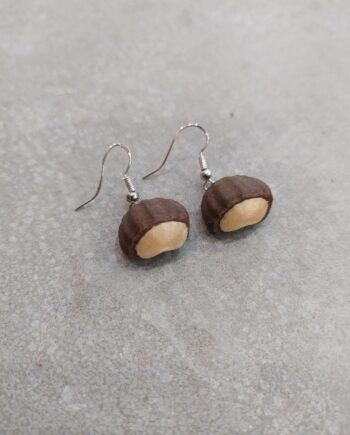 Pendientes Castañas FRONT I3D