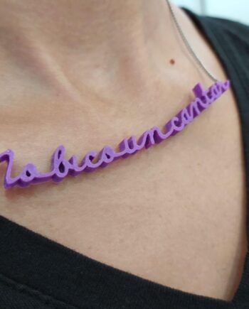 Collar No bico un cantar I3D