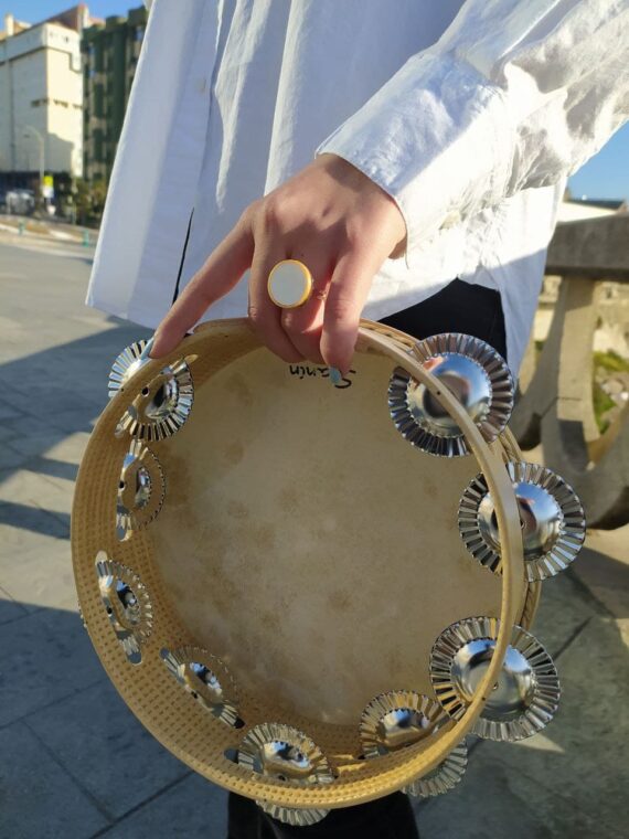 Anel Pandeireta modelo BACK 1