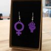 Pendientes Feministas I3D