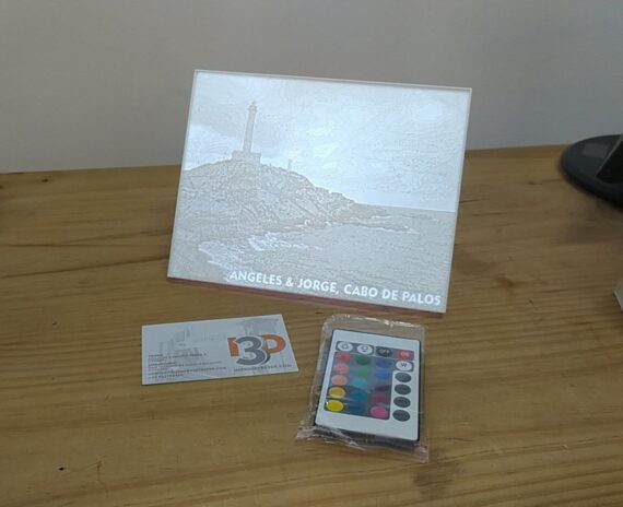 Lámpada Ángeles & Jorge, Cabo de Palos FRONT II