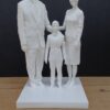 Escultura Personalizada 3 persoas I3D sen pintar