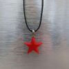 Colar Estrela Vermelha i3d