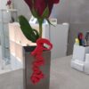 Sujeta flor decorativo I3D