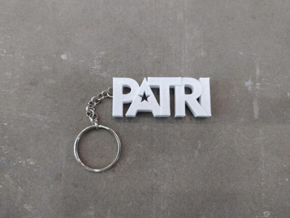 Llavero PATRI personalizado