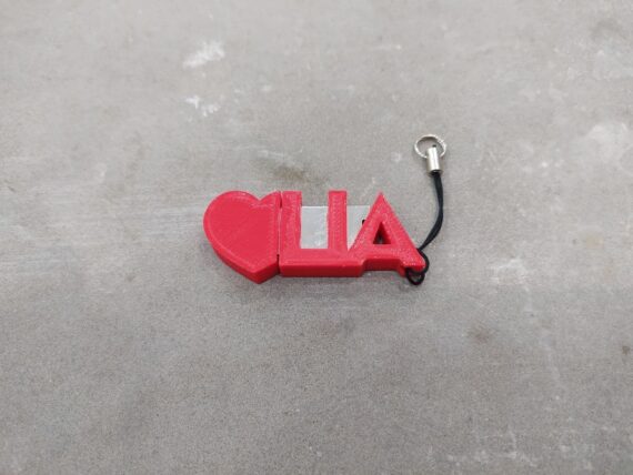 Pendrive Personalizado VERMELLO