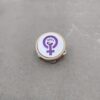 Broche Pandeireta Woman Power I3D