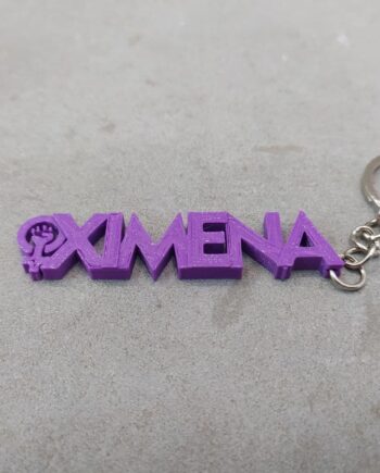 Llavero Feminista Personalizado I3D