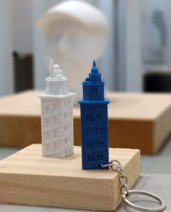 Chaveiro Torre de Hércules I3D
