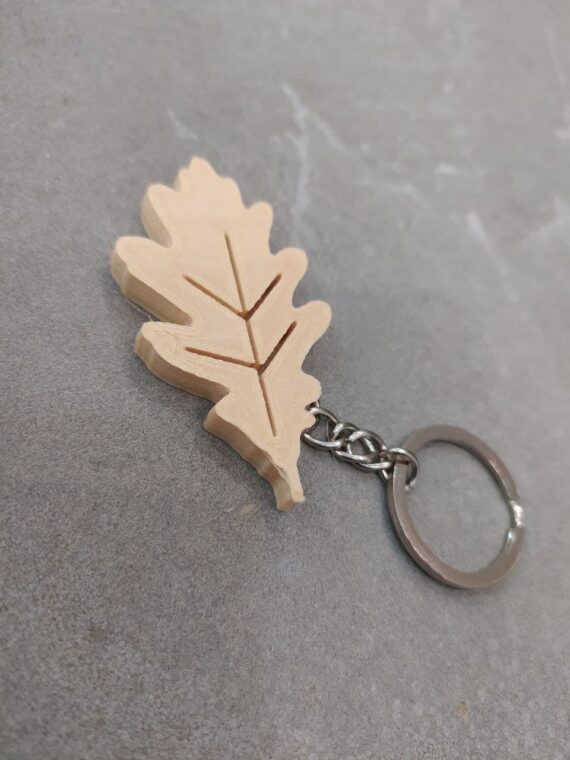 Llavero Hoja de Roble I3D