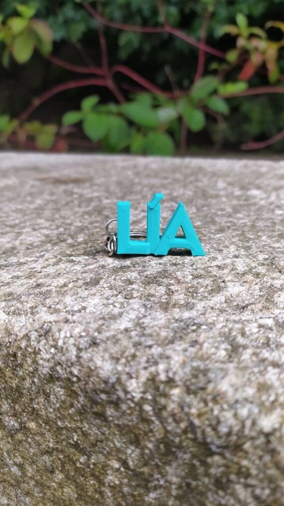 Chaveiro LÍA verde auga