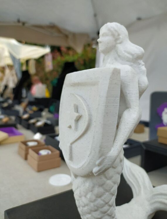 Escultura Serea Castelao XL I3D