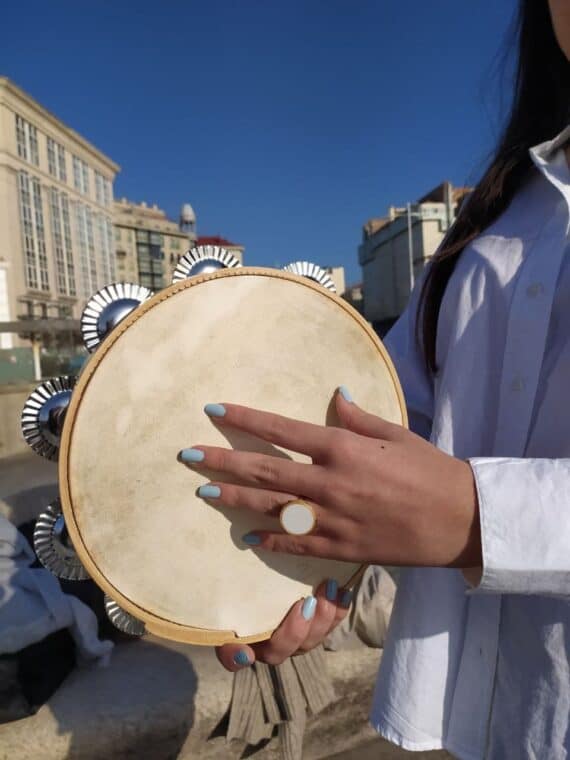 Anillo Pandereta modelo BACK 2