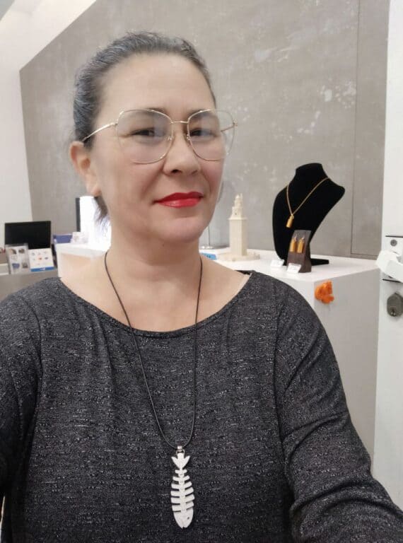 Colgante Sardina XL _ modelo