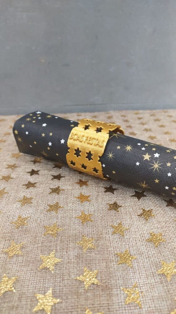 Servilleteiro Boas Festas I3D