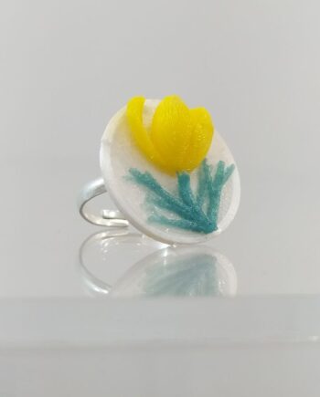Anel Flor do Toxo I3D