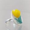Anillo Flor do Toxo I3D