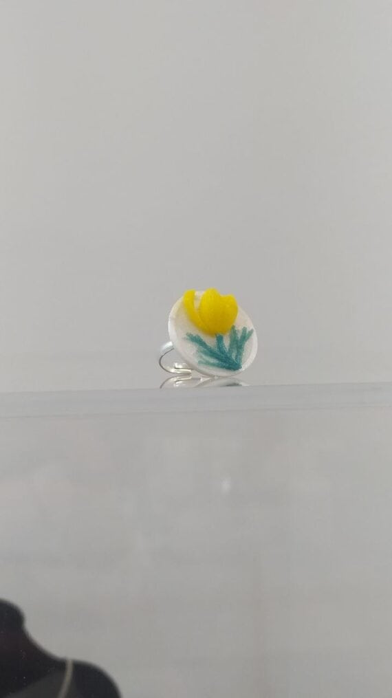 ANILLO FLOR DO TOXO III