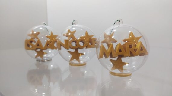 BOLA NADAL PERSONALIZADA 3 uds