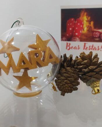 Bola decoración Nadal Personalizada I3D