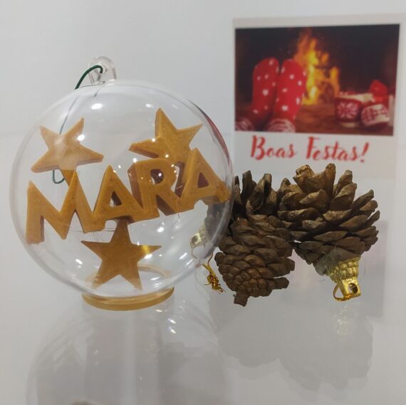 Bola decoración Nadal Personalizada I3D