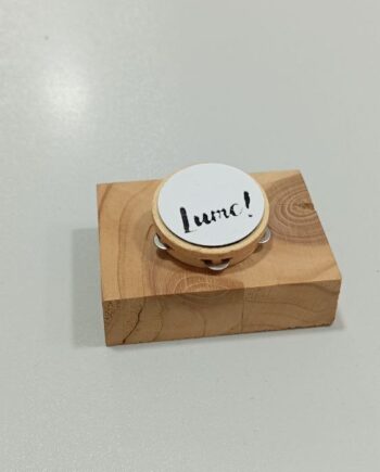 Broche Pandeireta LUME I3D