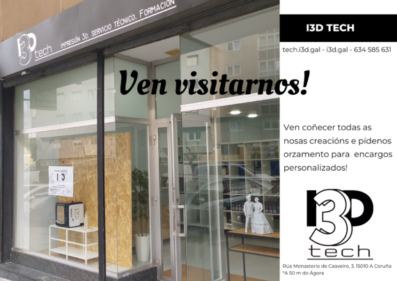 I3D TECH, rúa Monasterio de Caaveiro 3, baixo. 15010 A Coruña